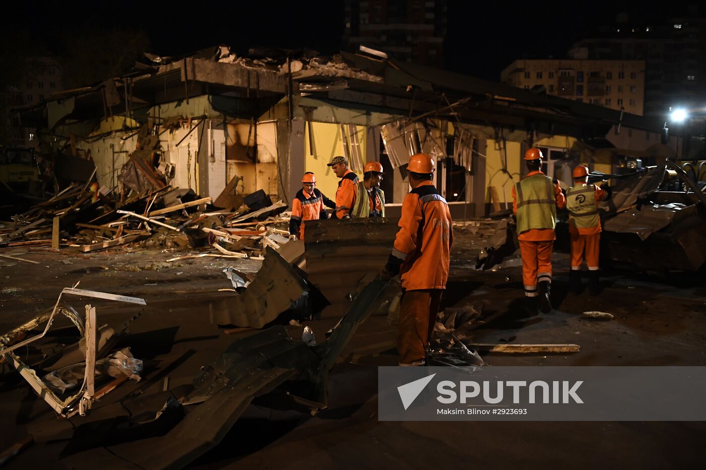 Demolition of unauthorized buildings continues in Moscow