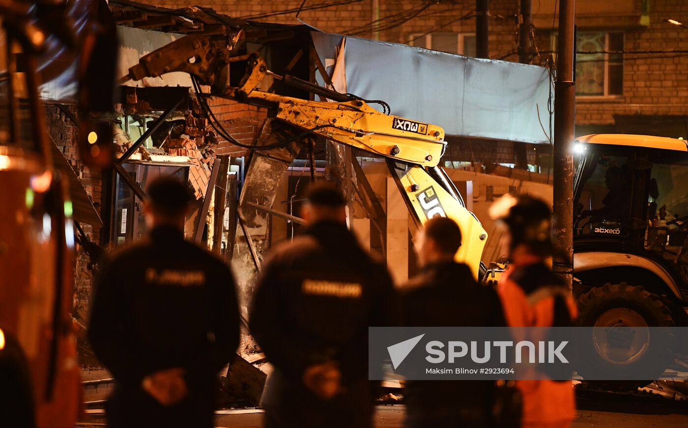 Demolition of unauthorized buildings continues in Moscow