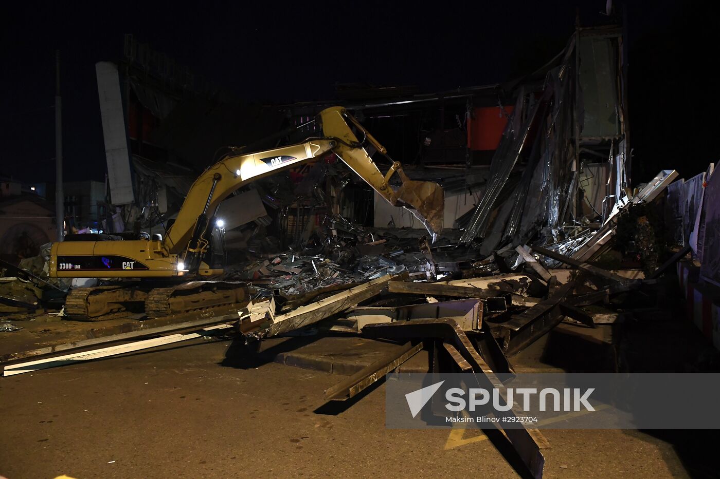 Demolition of unauthorized buildings continues in Moscow