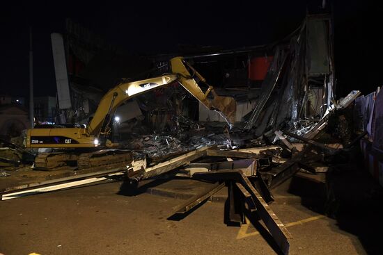 Demolition of unauthorized buildings continues in Moscow