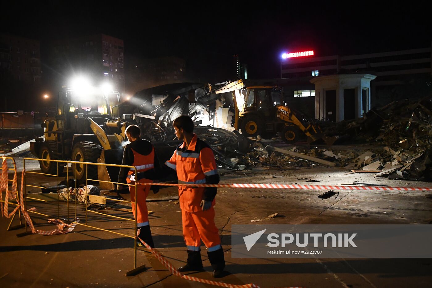 Demolition of unauthorized buildings continues in Moscow