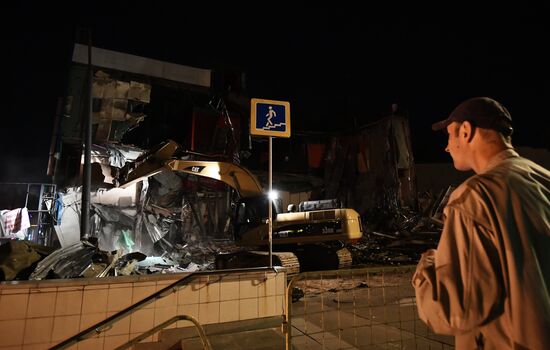 Demolition of unauthorized buildings continues in Moscow