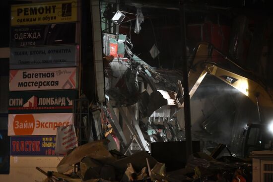 Demolition of unauthorized buildings continues in Moscow