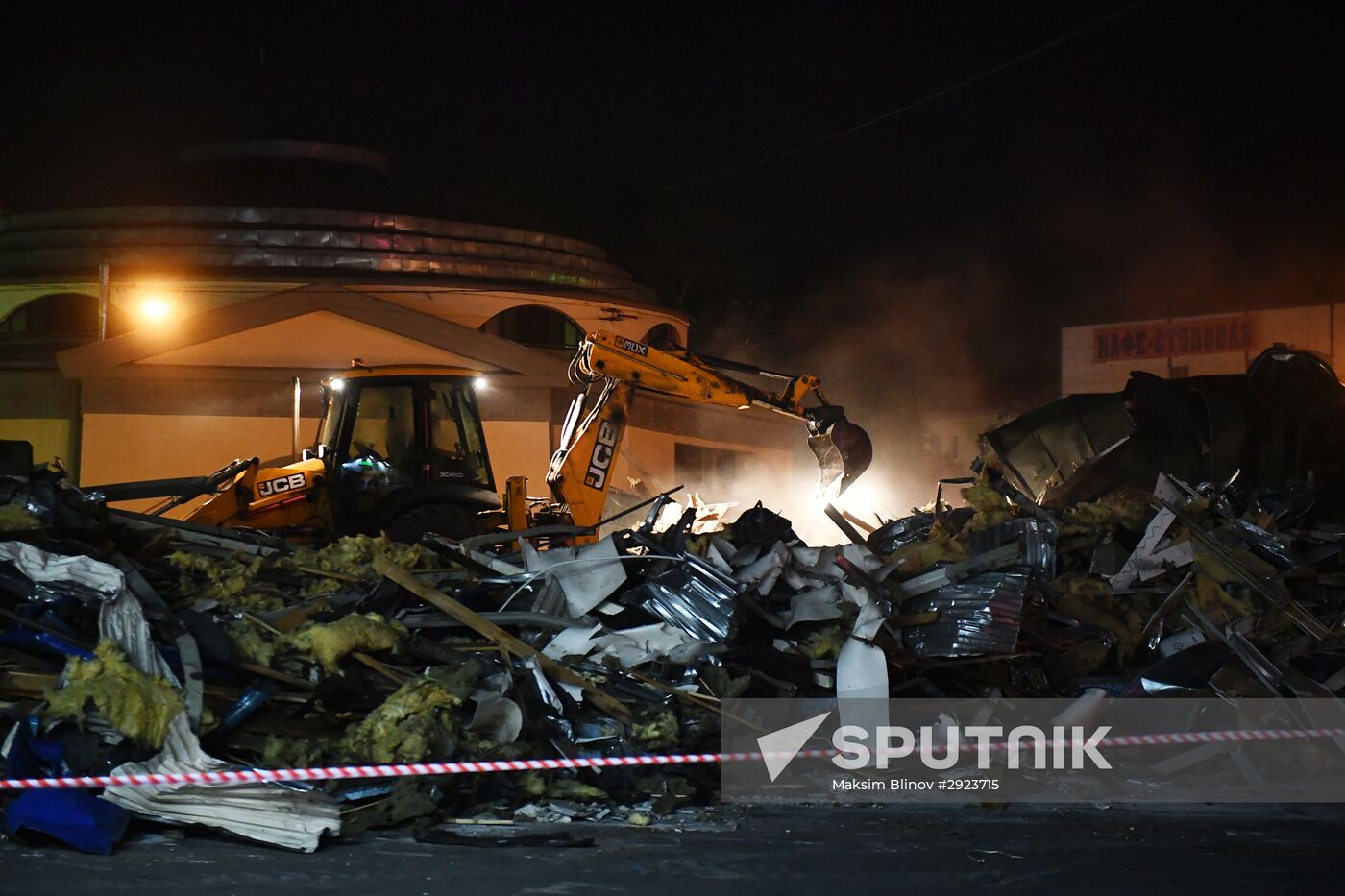 Demolition of unauthorized buildings continues in Moscow