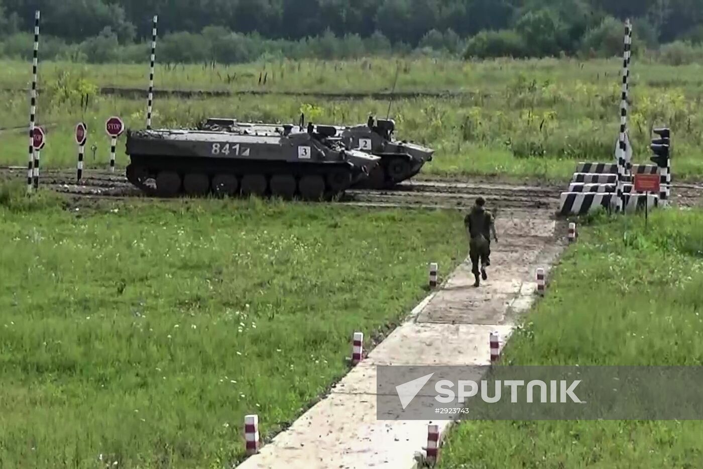 Unscheduled combat readiness inspection in Southern Military District