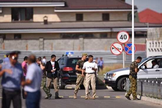 Bomb explodes near Chinese Embassy in Bishkek