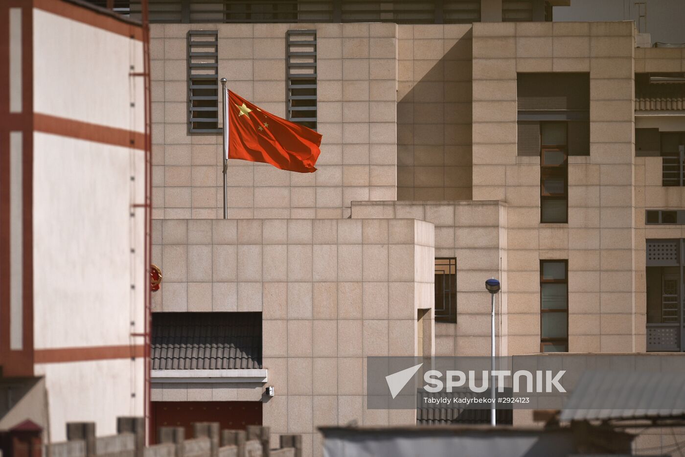 Bomb explodes near Chinese Embassy in Bishkek