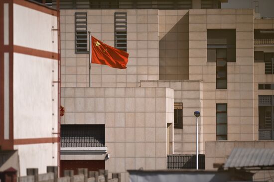 Bomb explodes near Chinese Embassy in Bishkek