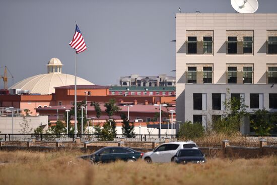 Bomb explodes near Chinese Embassy in Bishkek
