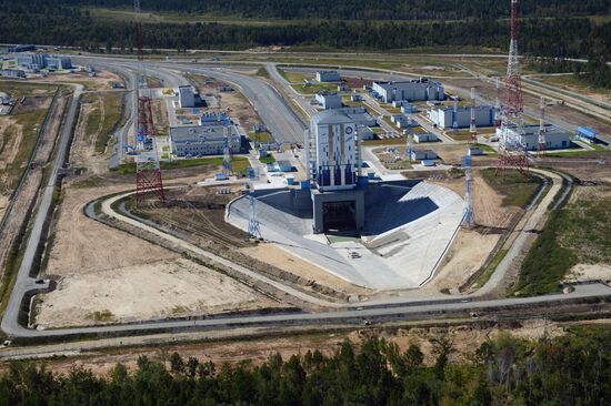 Dmitry Rogozin visits the Vostochny Space Launch Center