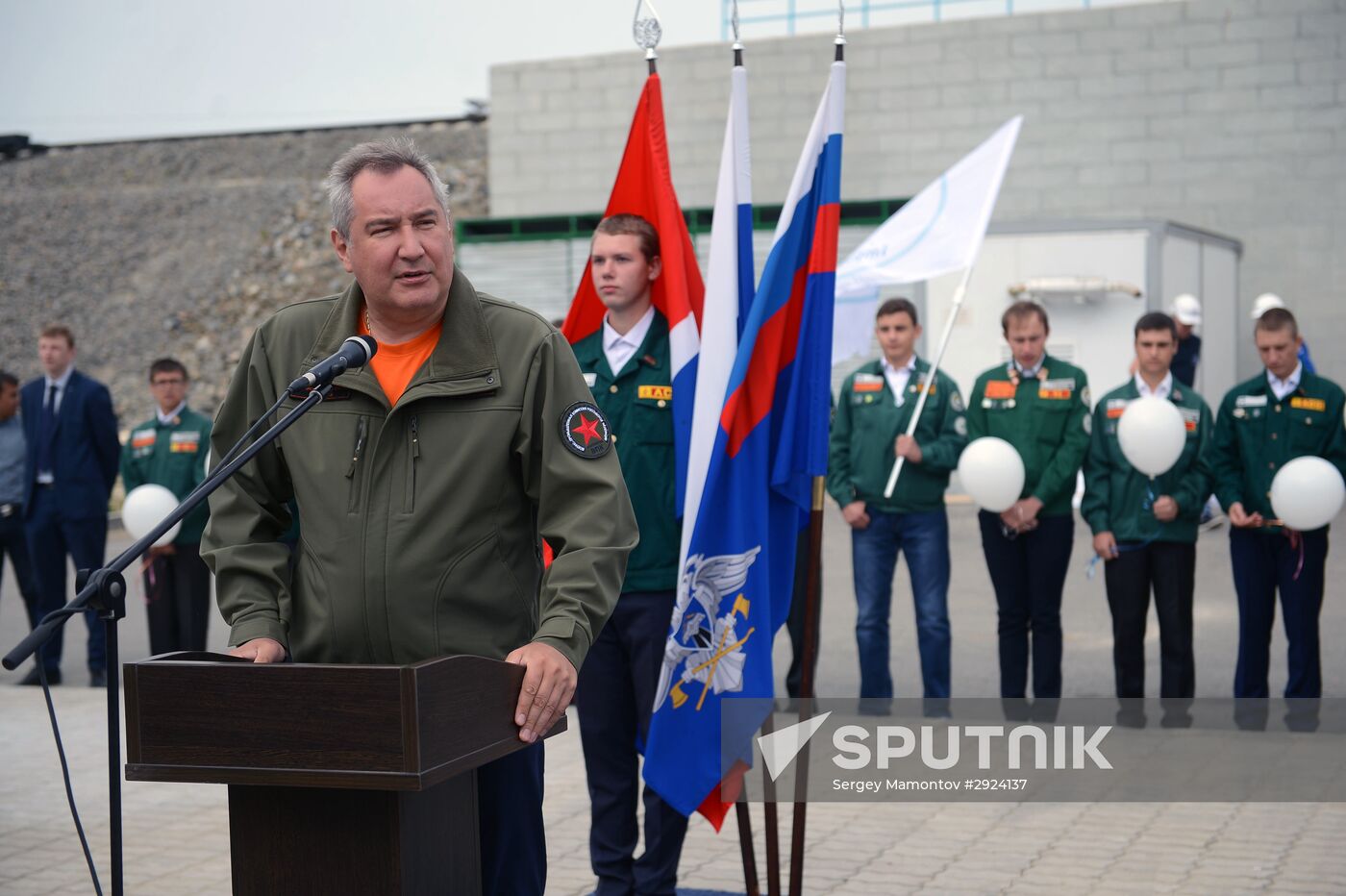 Dmitry Rogozin visits the Vostochny Space Launch Center