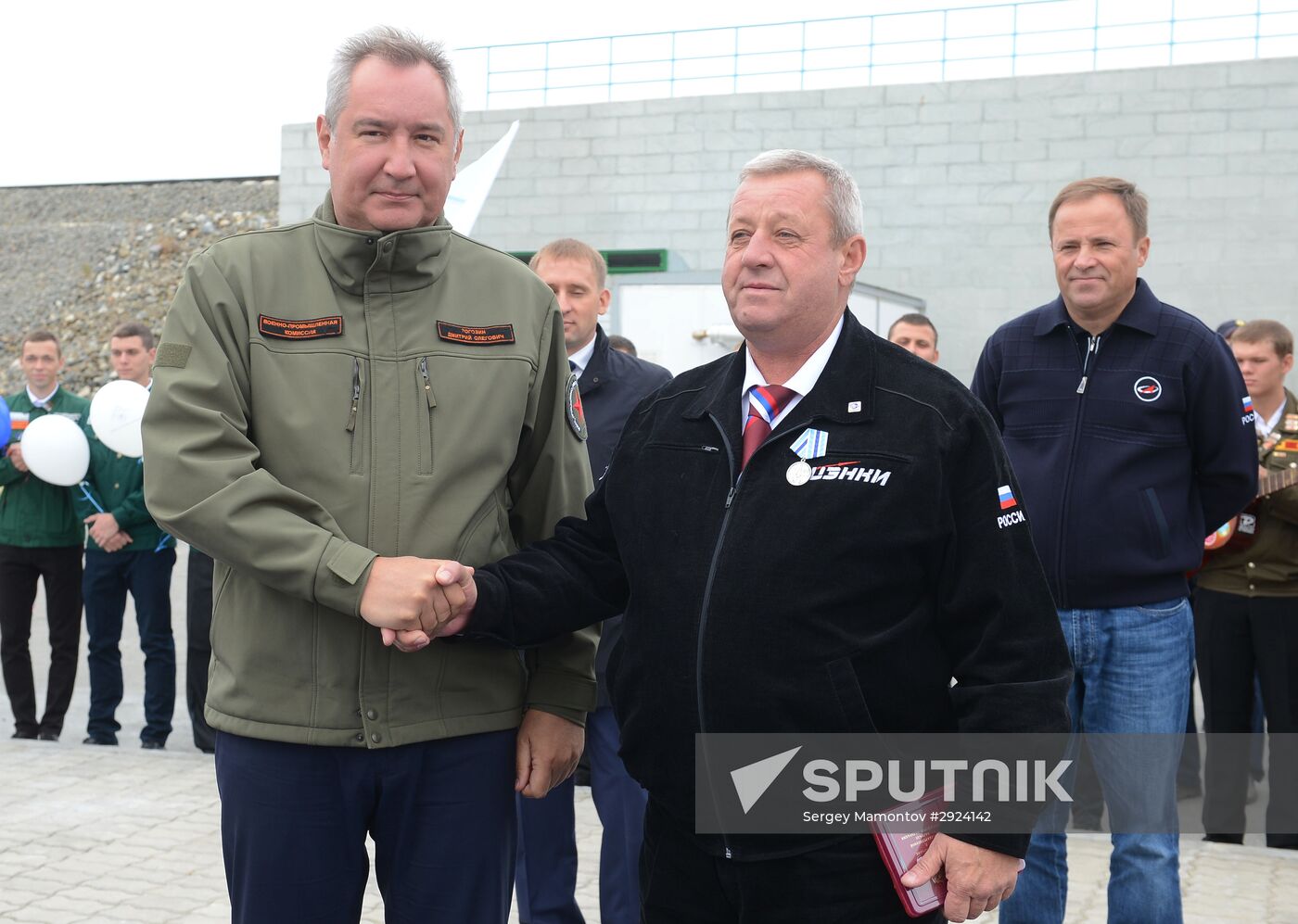 Dmitry Rogozin visits the Vostochny Space Launch Center