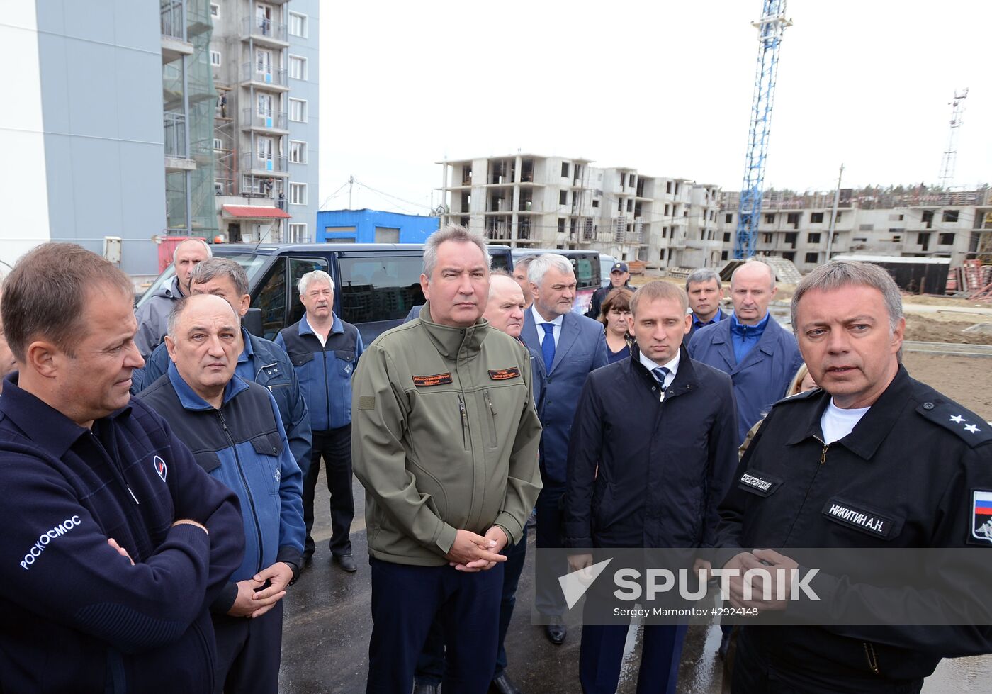 Dmitry Rogozin visits the Vostochny Space Launch Center