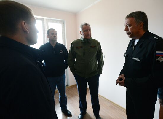 Dmitry Rogozin visits the Vostochny Space Launch Center