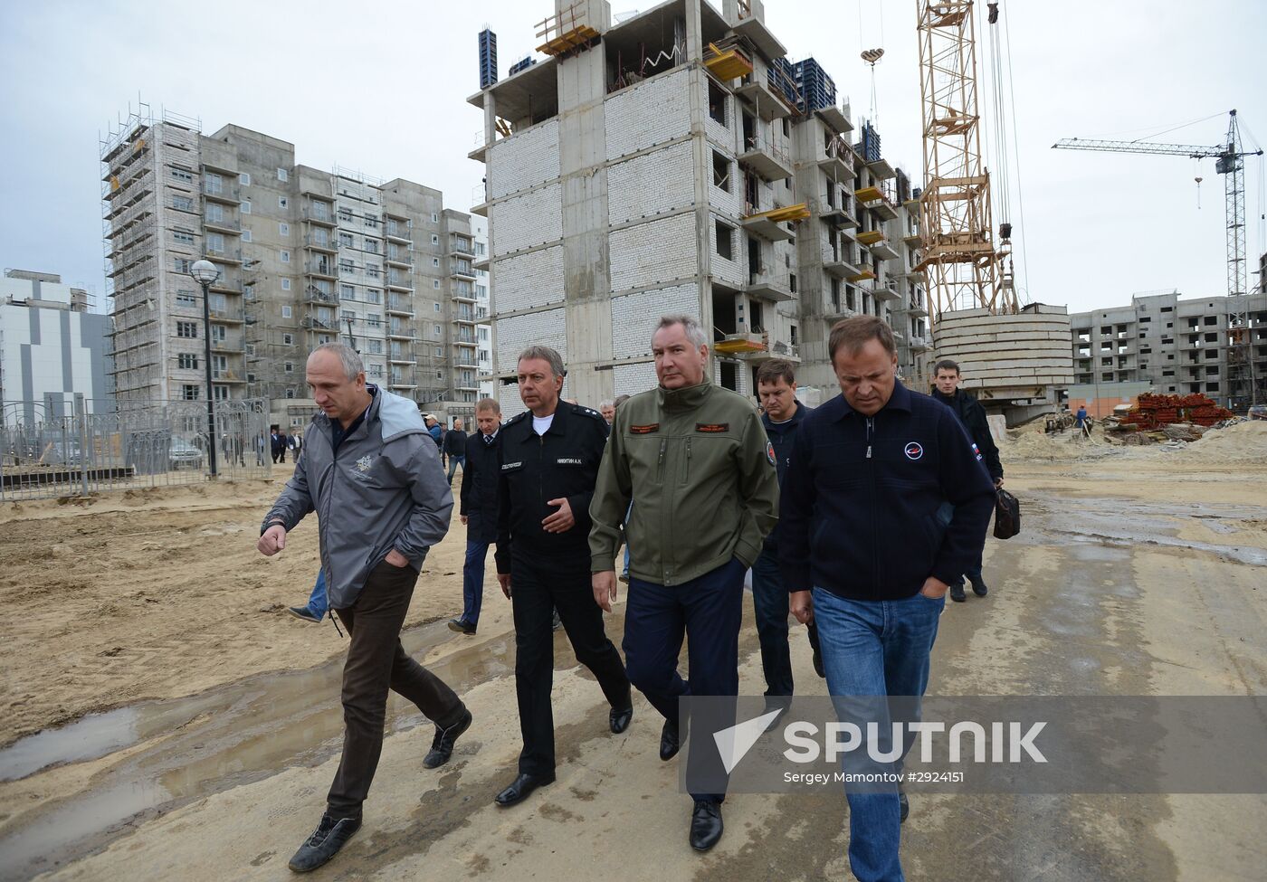 Dmitry Rogozin visits the Vostochny Space Launch Center