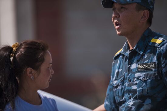 Bomb explodes near Chinese Embassy in Bishkek