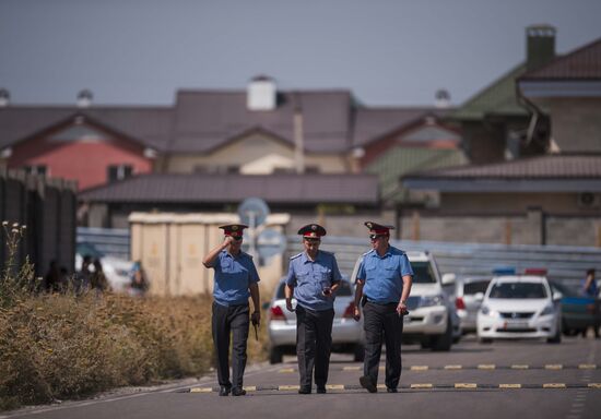 Bomb explodes near Chinese Embassy in Bishkek