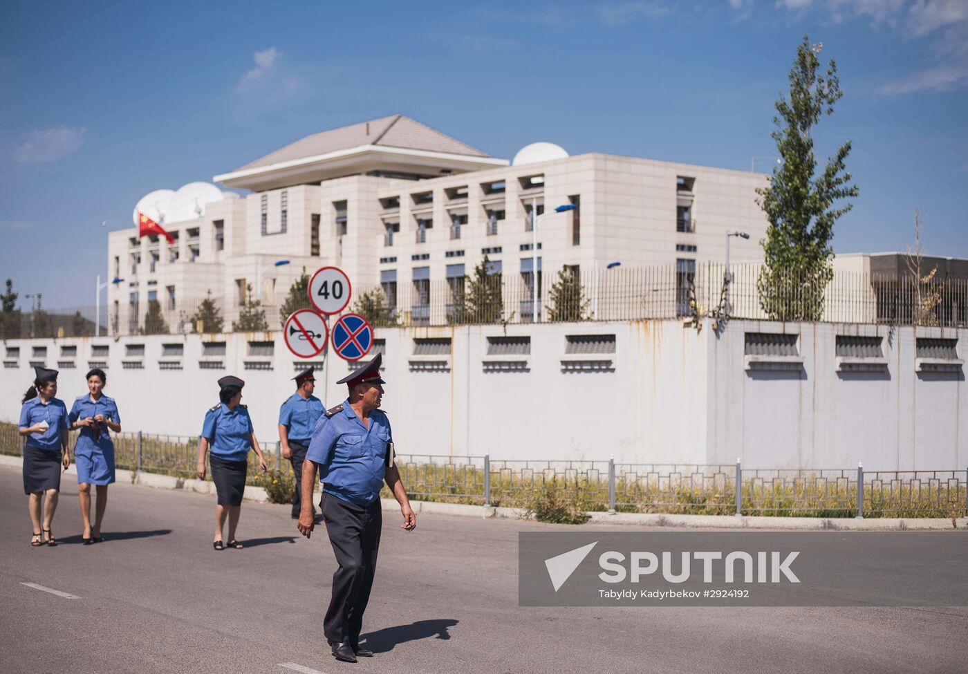 Bomb explodes near Chinese Embassy in Bishkek