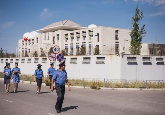Bomb explodes near Chinese Embassy in Bishkek
