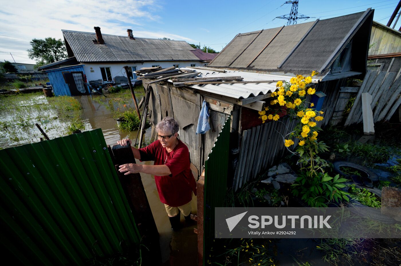 Cyclone aftermath in Primorye Territory