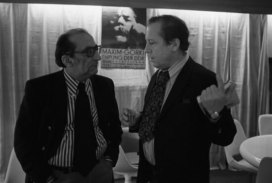 Georgy Tovstonogov and Ferenc Kallai