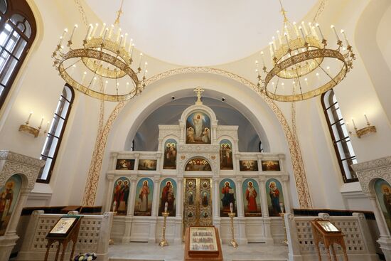 Old Plekhanov Russian University of Economics building and house church reopened