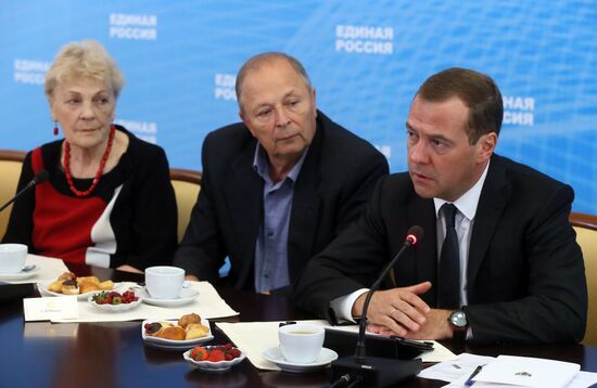 Prime Minister Dmitry Medvedev visits Lipetsk Region