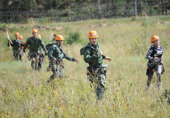 All-Russia military-patriotic game "Zarnitsa" in Trans-Baikal Territory