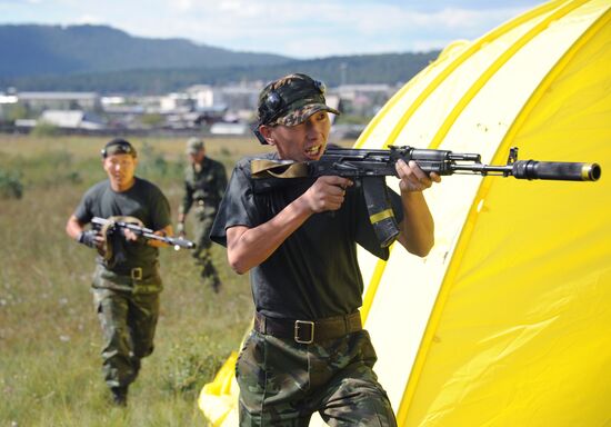 All-Russia military-patriotic game "Zarnitsa" in Trans-Baikal Territory