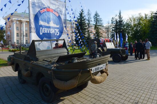 75th anniversary celebrations of Dervish Convoy arrival in Arkhangelsk