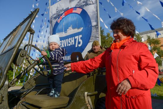 75th anniversary celebrations of Dervish Convoy arrival in Arkhangelsk
