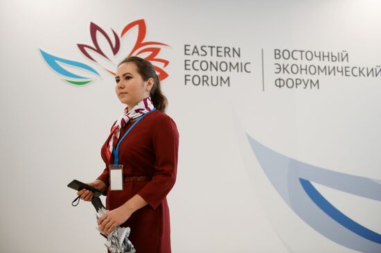 Preparations for the opening of the Eastern Economic Forum