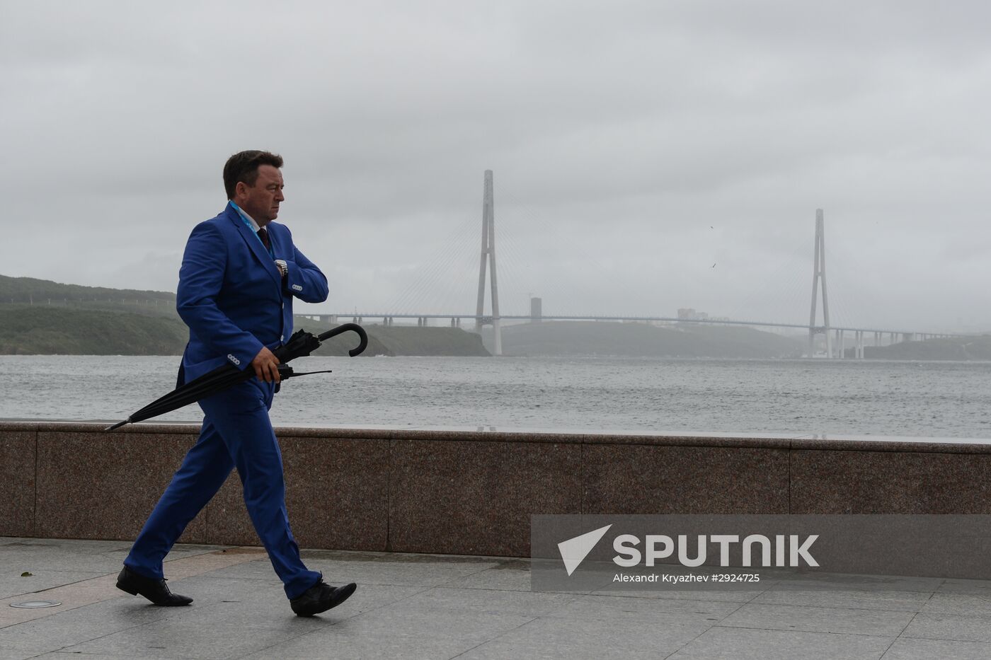 Preparations for the opening of the Eastern Economic Forum