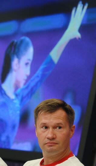 News conference on Alexei Nemov and Sport Legends show