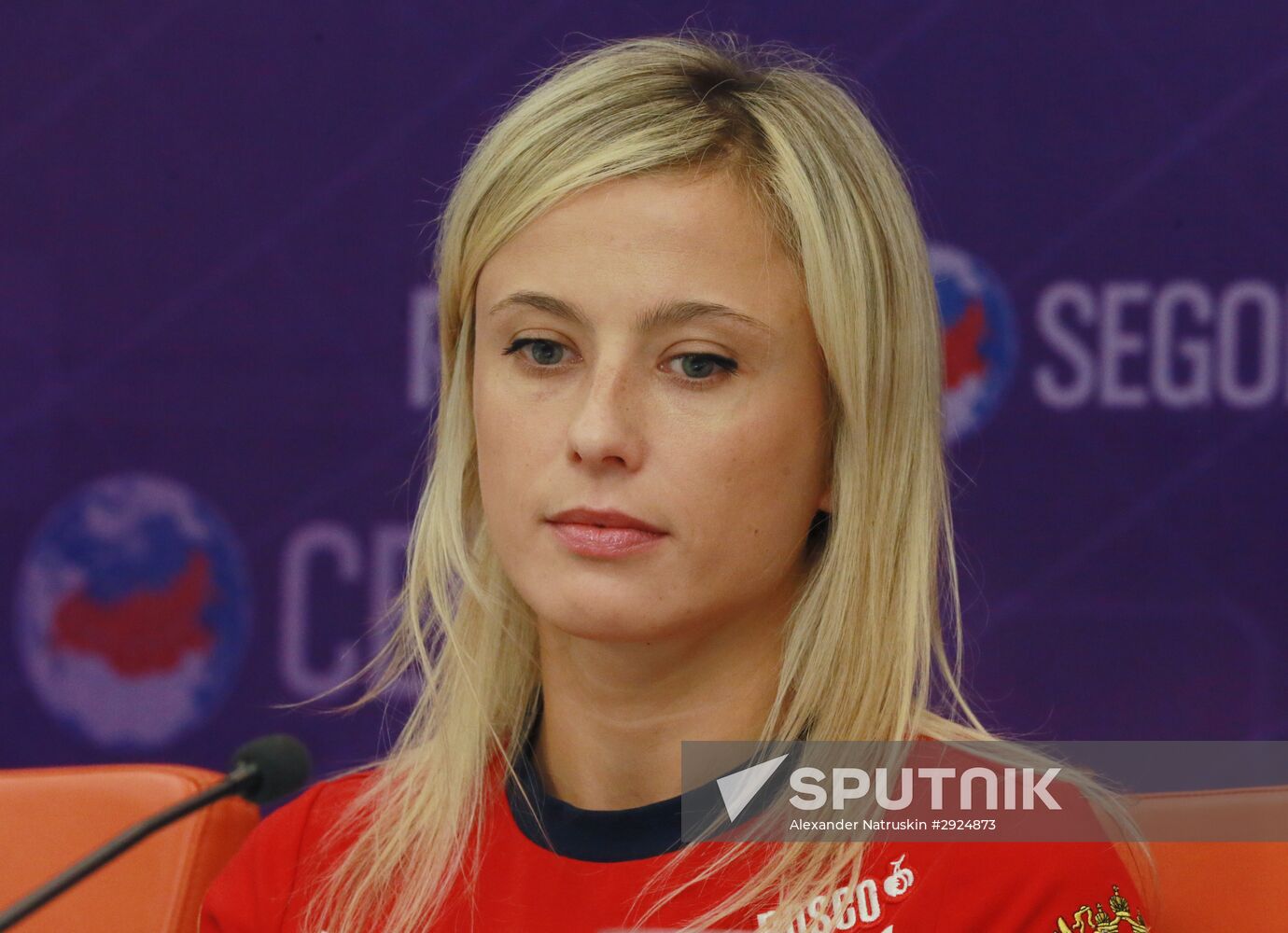 News conference on Alexei Nemov and Sport Legends show