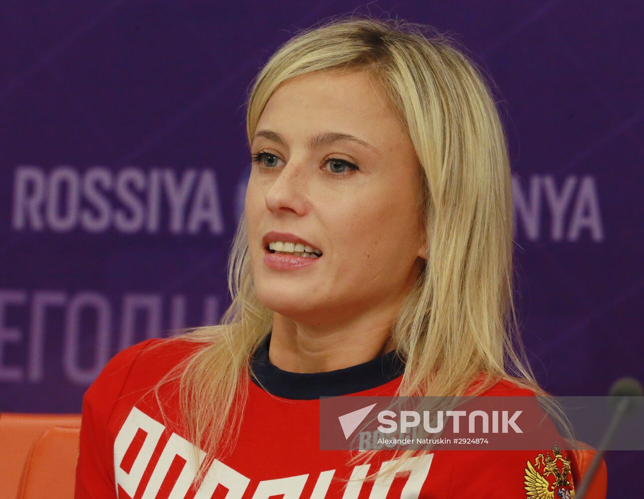 News conference on Alexei Nemov and Sport Legends show