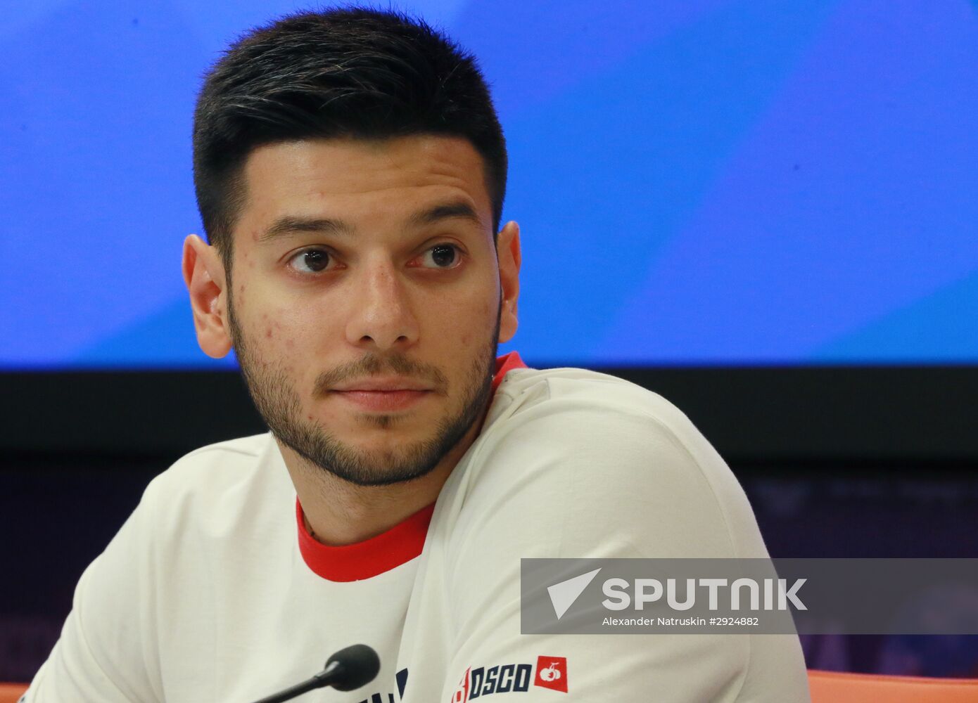 News conference on Alexei Nemov and Sport Legends show