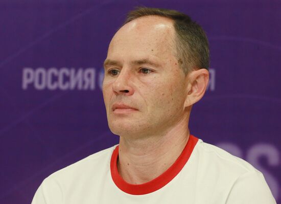 News conference on Alexei Nemov and Sport Legends show