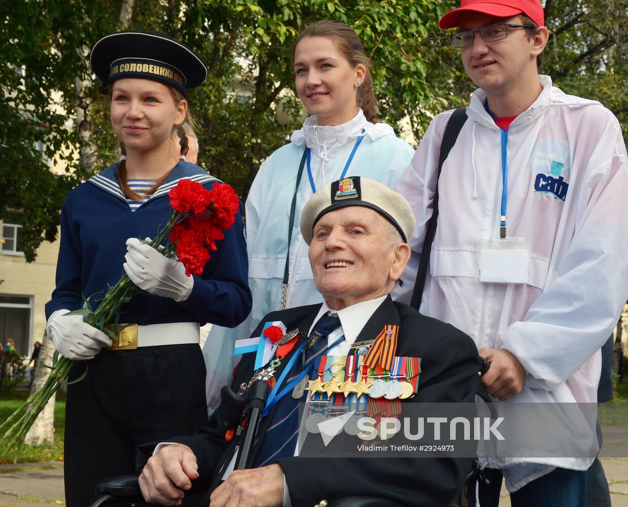 75th anniversary celebrations of Dervish Convoy arrival in Arkhangelsk