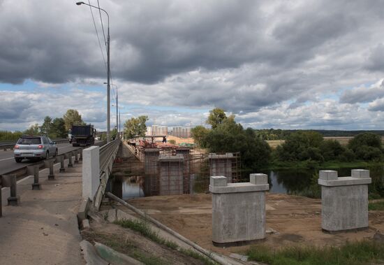 Building fifth start-up facility of the Central Ring Road