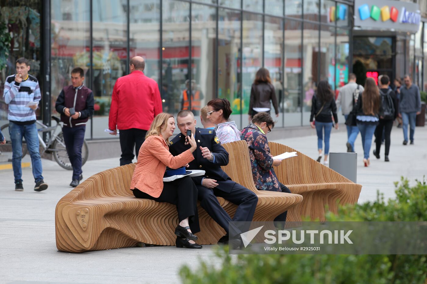 Novy Arbat Street after renovation