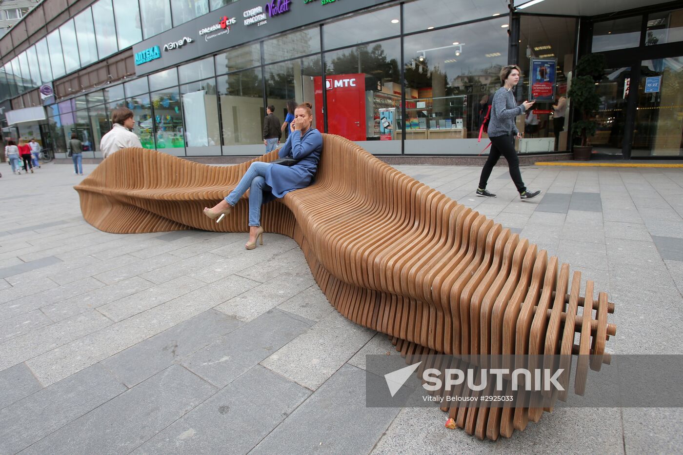 Novy Arbat Street after renovation