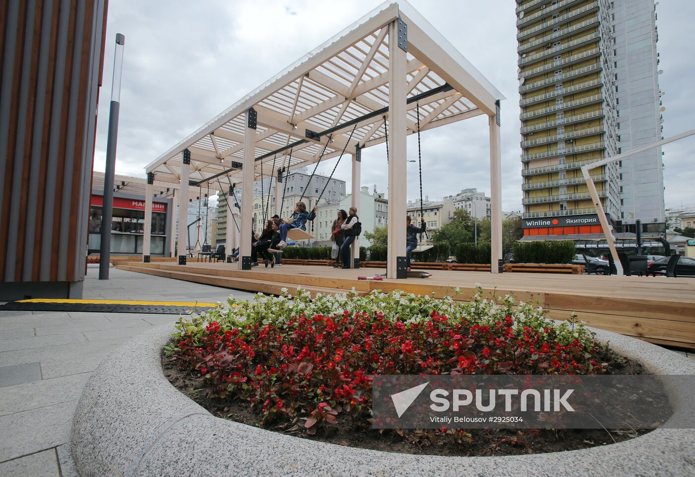 Novy Arbat Street after renovation