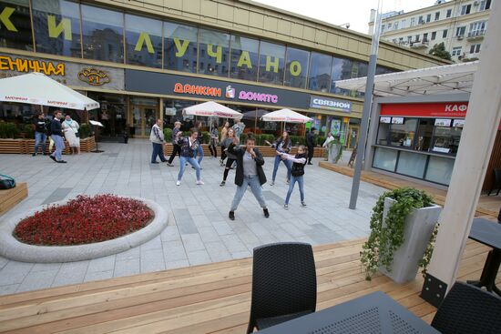 Novy Arbat Street after renovation