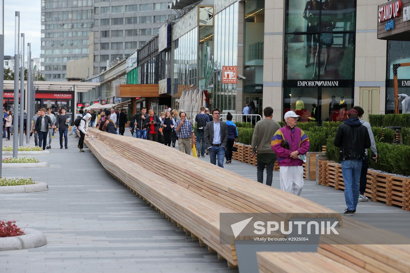 Novy Arbat Street after renovation