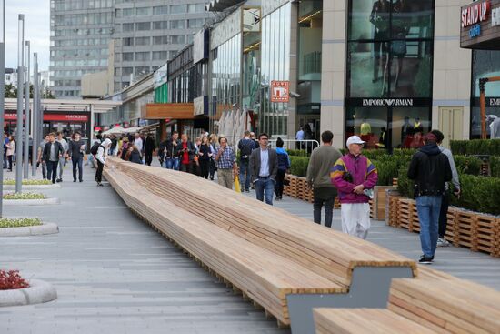 Novy Arbat Street after renovation