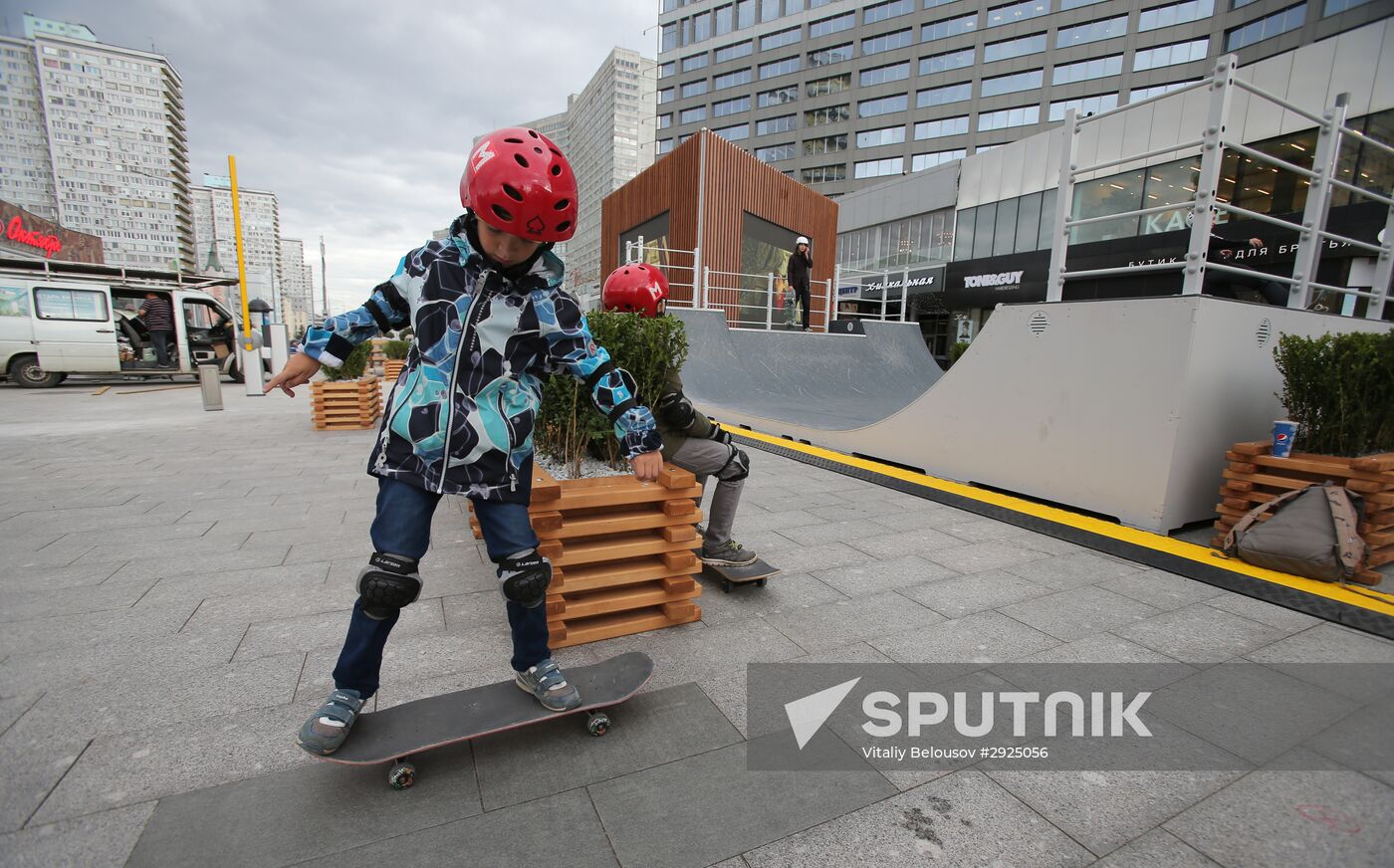Novy Arbat Street after renovation