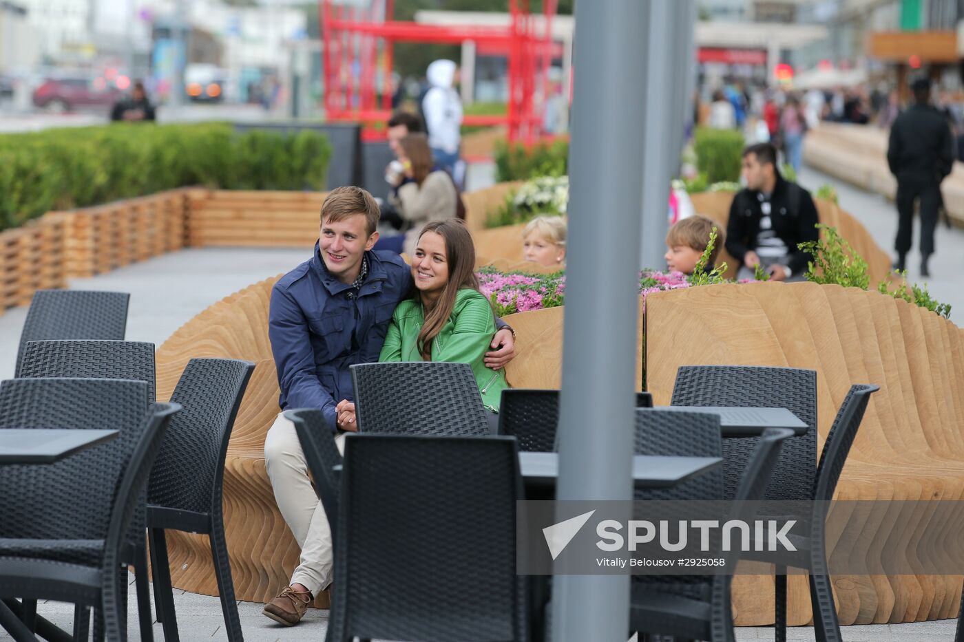 Novy Arbat Street after renovation