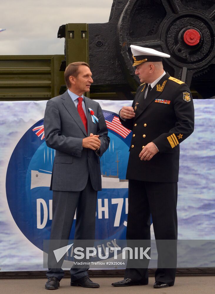 Celebrating 75th anniversary of first Arctic convoy in Arkhangelsk