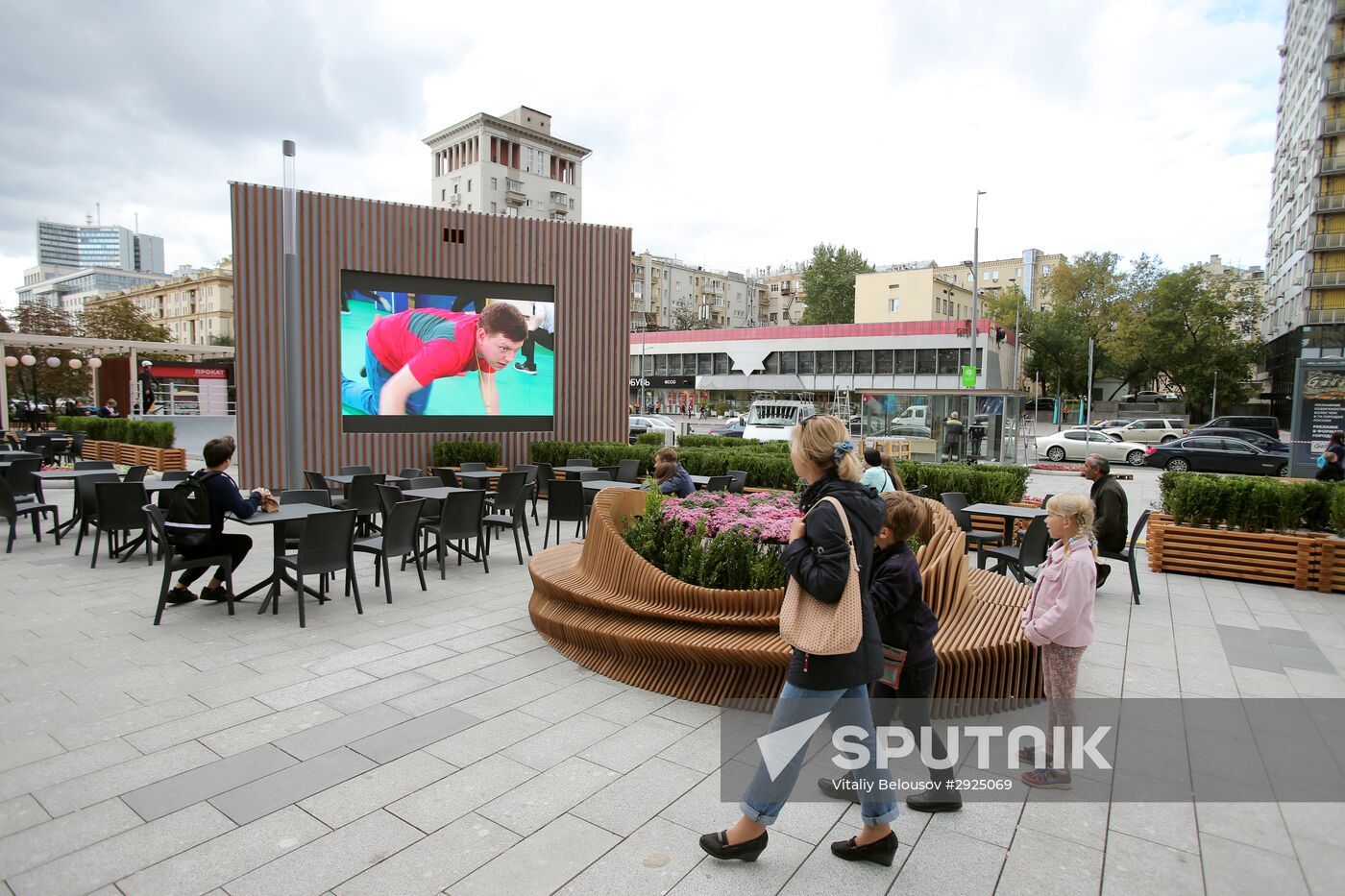 Novy Arbat Street after renovation